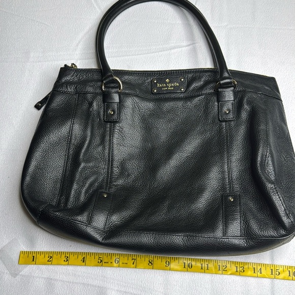 Kate Spade soft black leather handbag - Picture 2 of 7